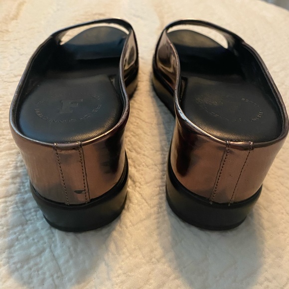 French Connection metallic slides - Picture 4 of 7